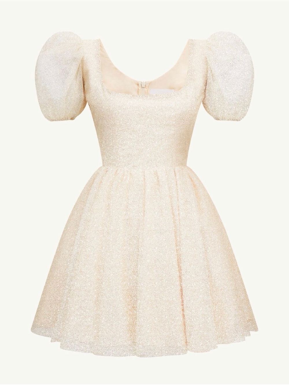 Annina Sparkle Puff-Sleeve mini dress!